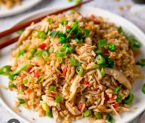Schezwan Fried Rice Chicken